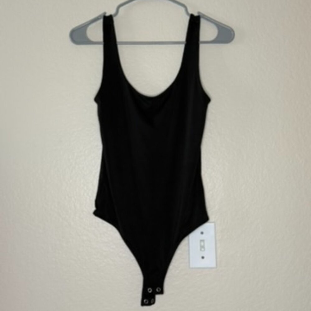 Express Black Body Contour Bodysuit (Size S)